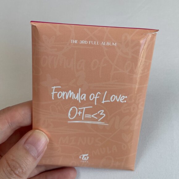 K-pop Twice Formula of Love O+T= 3 14 Album Photocards (Incomplete & Mixed Set) - Picture 9 of 10